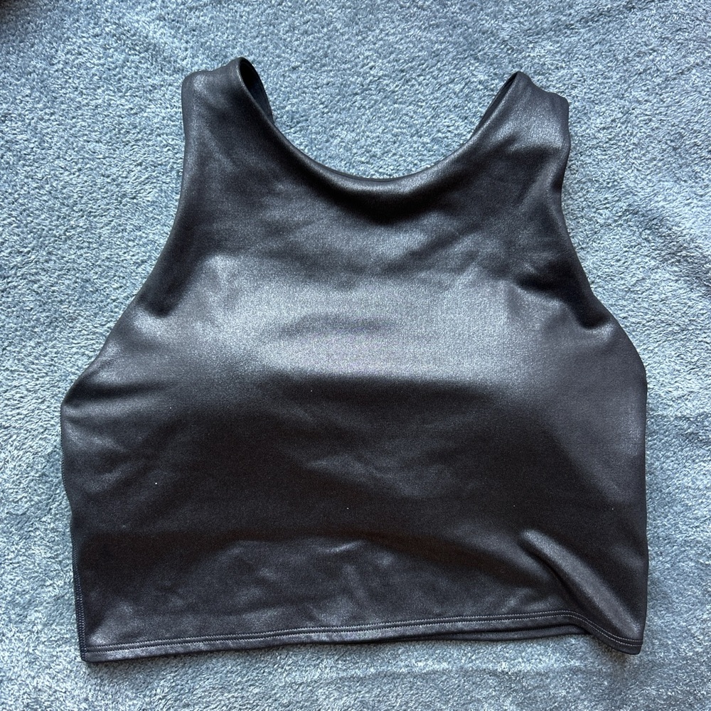 Black Sleeveless Women's Top